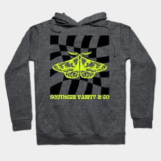 Southern Vanity &Co. Checker Moth Hoodie